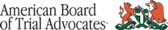 American Board of Trial Advocates (ABOTA) (Legal)